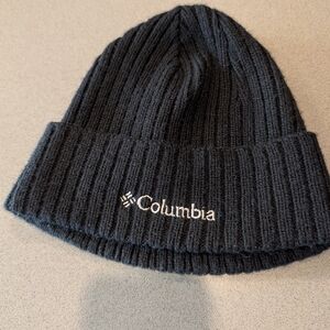 Columbia Black Knit Beanie